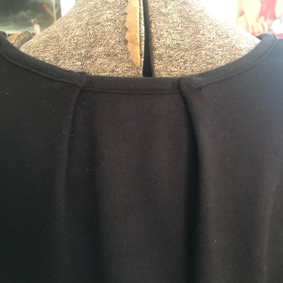 Smoke & Mirrors Women Black Long Sleeve Blouse Sheer Goth XL* - Picture 5 of 8